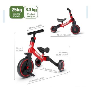 Triciclo infantil 5 en 1