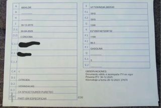 Citroen C4 SpaceTourer 2019