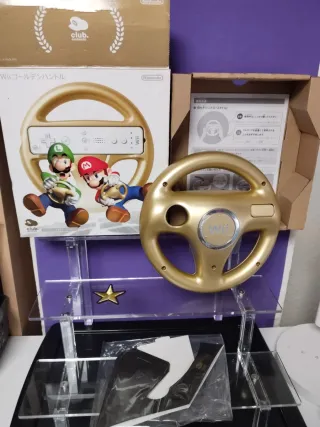 Volante Wii Oficial Dorado