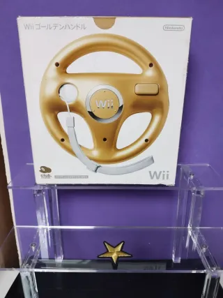 Volante Wii Oficial Dorado