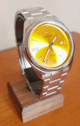 Reloj Casio MTP-1302PD-2A2VEF Plata/Dorado,Nuevo