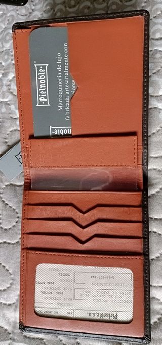 Billetera Pielnoble Marrón Nueva