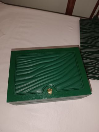 Caja joyero y documentación Rolex