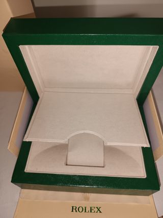 Caja joyero y documentación Rolex