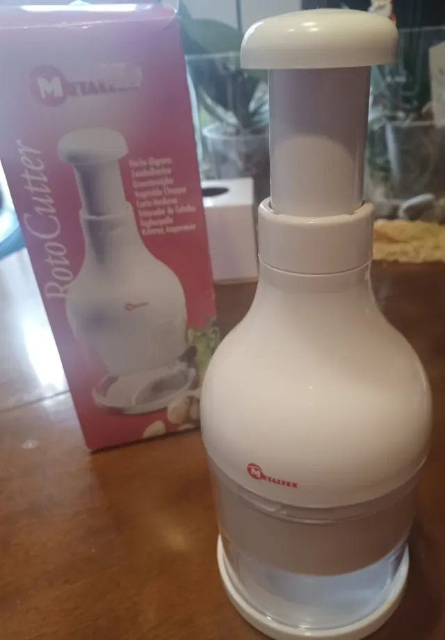 Picador de cebollas y ajos