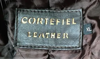 Cazadora aviador napa acolchada marrón