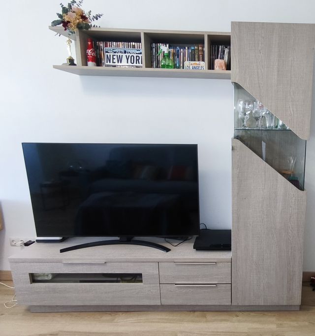 Mueble salón modular + mesita centro