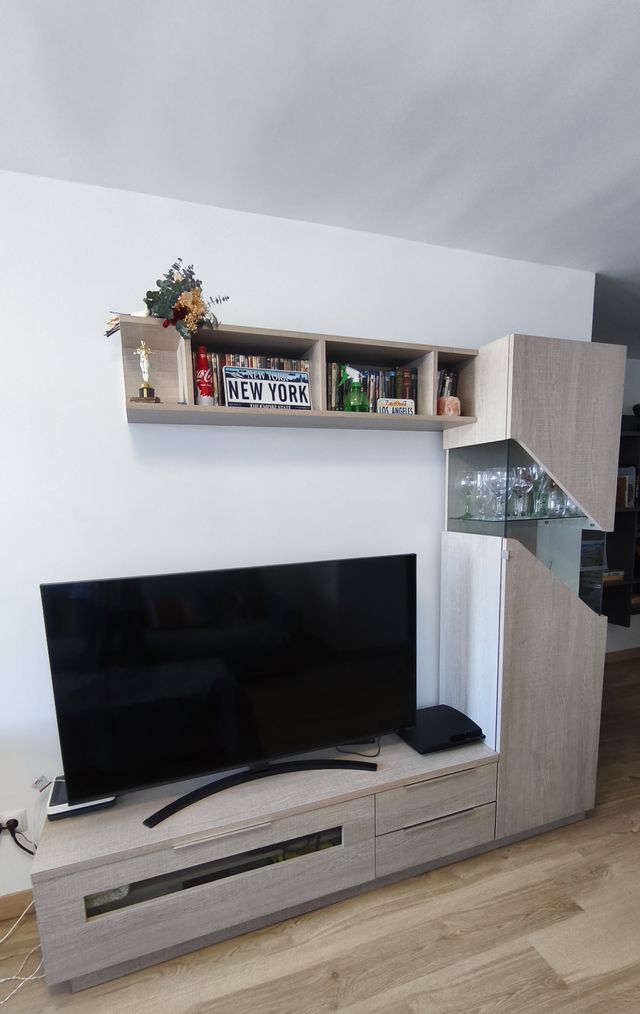 Mueble salón modular + mesita centro