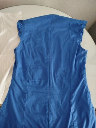 Camiseta Blanco Talla S Volantes