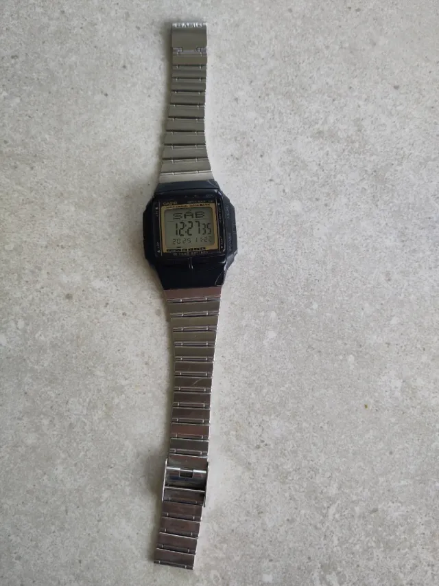 Reloj Casio Digital Data Bank