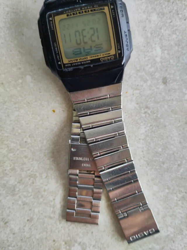 Reloj Casio Digital Data Bank