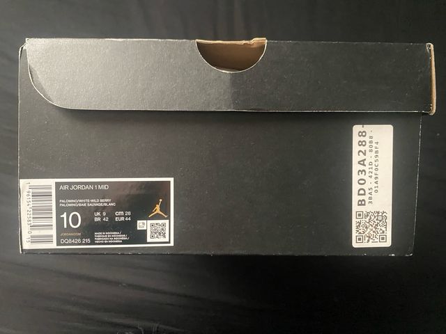 Jordan 1 Mid Purple Mocha