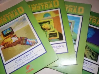 Gran biblioteca Amstrad (4 libros)