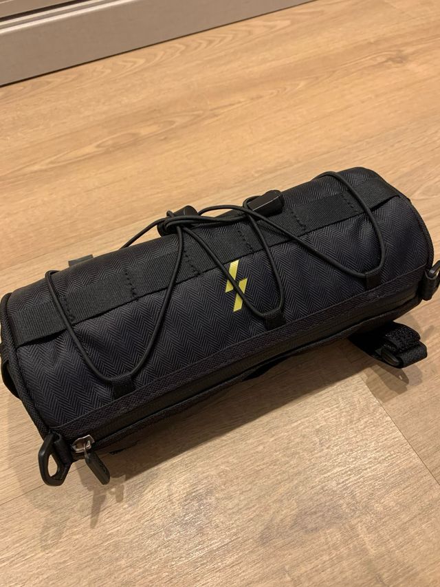 Bolsa Manillar Gravel Negra