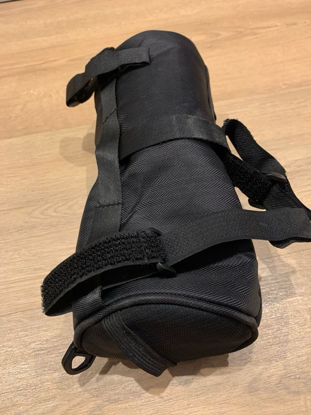 Bolsa Manillar Gravel Negra