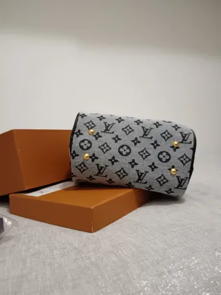 Borsa bauletto monogram con tracolla