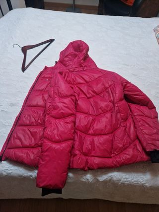 Anorak rosa talla M