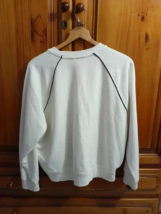 Sudadera MALIBU Algodón Blanca