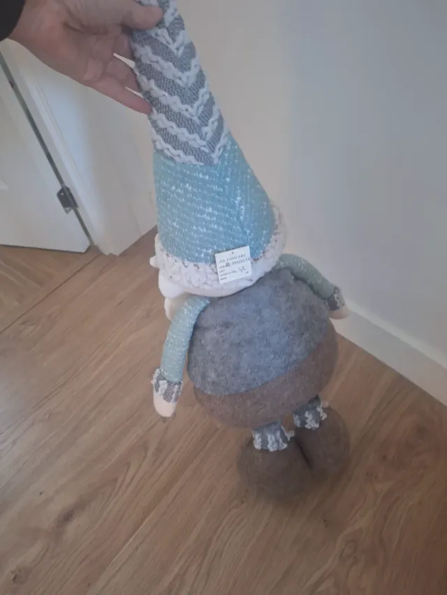 Decoración Navidad Gnomo Tela