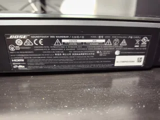 Barra Sonido Bose Soundtouch 300 + Traseros