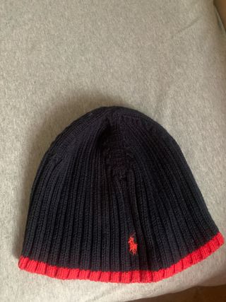 Conjunto Polo Ralph Lauren gorro y bufanda de niñ@
