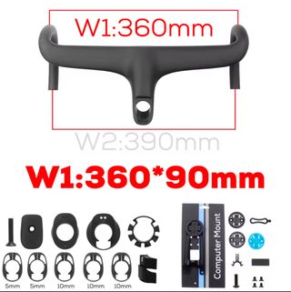 Manillar carbono Ullicyc T4 integrado