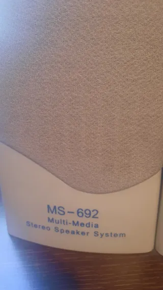 Altavoces MS-692 Multimedia Gris/Blanco