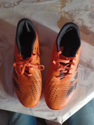 Zapatillas Adidas Predator Naranja Talla X
