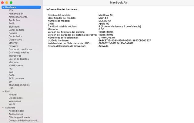 MacBook Air 2024 Plata