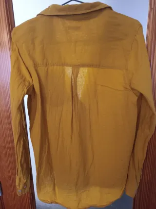 Camisa mostaza mujer