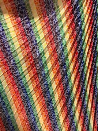 Falda Michael Kors Multicolor Plisada