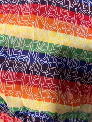 Falda Michael Kors Multicolor Plisada