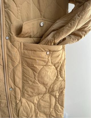 Oversized Quilted Coat  - Abrigo largo acolchado