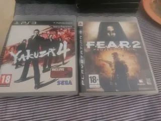 Giochi PS3 Yakuza 4 e F.E.A.R. 2