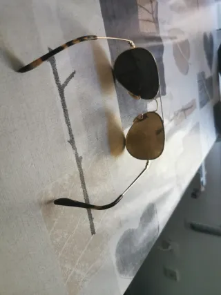 Gafas de sol Ray-Ban mujer doradas