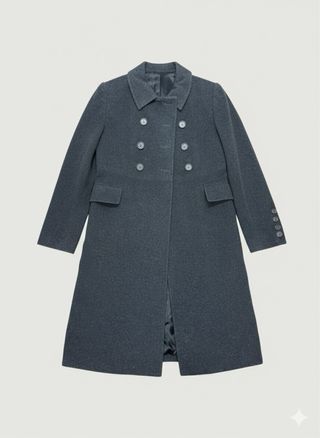 Abrigo Lana y Cachemira El Corte Inglés Gris