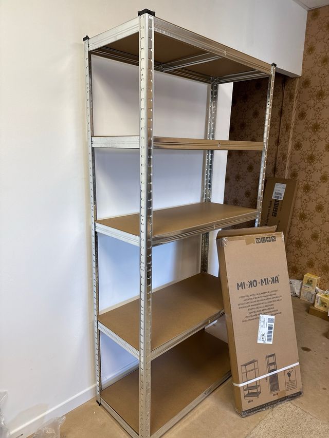 Estantería metálica MIXO MIXA 5 bandejas