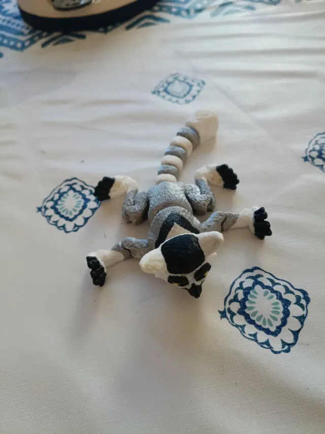 Lemur de Cola Anillada Juguete Articulado