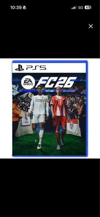 FC 26 PS5 Disco EA Sports
