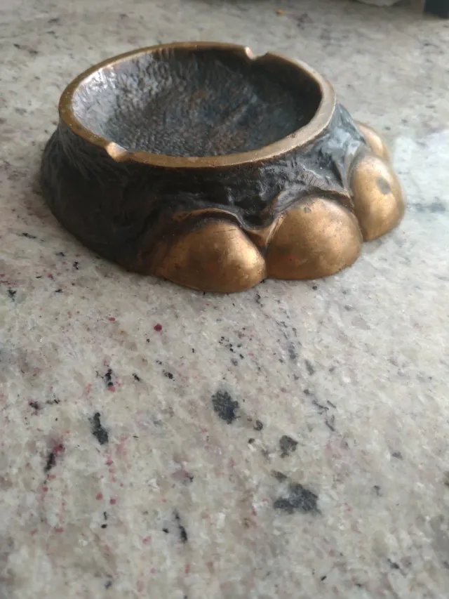 Cenicero Bronce Pata Elefante 'Safari'