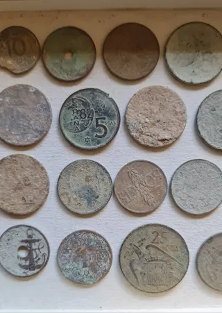 Colección monedas españolas antiguas