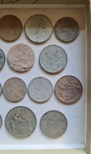 Colección monedas españolas antiguas