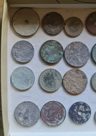 Colección monedas españolas antiguas