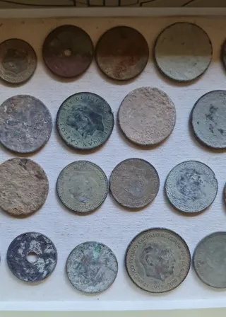 Colección monedas españolas antiguas