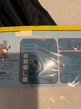 Costume 3 in 1 Bambino: Cavaliere, Ninja, Cat Boy