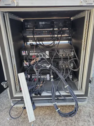 Rack de sonido profesional