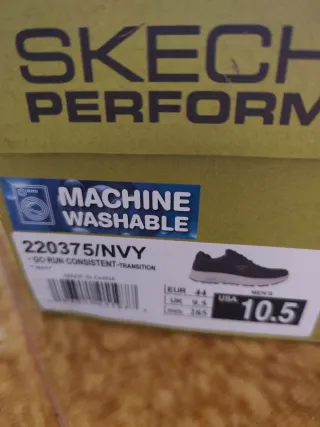 Scarpe da ginnastica Skechers blu e bianche