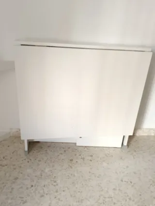 Mesa abatible blanca