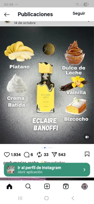 Eclaire Banoffi Perfume