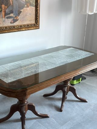 Mesa madera salon-senador